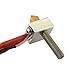 Syhonic Metal DIY Hot End for RepRap 3D Printer 1.75mm Filament, 0.4mm Nozzle, 12V 40W Heater, NTC 3950 Thermistor Hotend