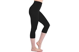 Ipletix Capri Leggings for Women, High Waist Womens Capris Leggings Soft Workout Yoga Pants