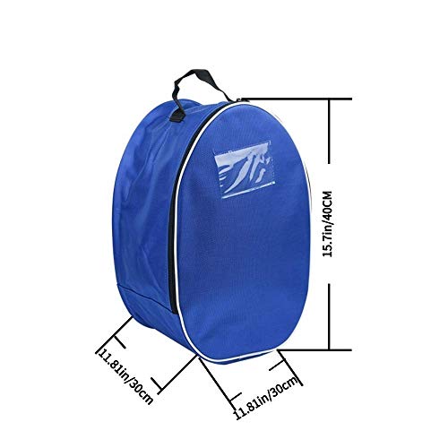 Ouxiong Fencing Mask Storage Bag - Water-Resistant Mask Protective Bag for Epee/Foil/Sabre - Fencing Equipment/Fencing Sport/Fencing Gear/Fencing Accessories (A-Blue)
