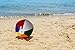 Beachgoer 20-Inch Bulk Pack of 12 Inflatable Rainbow Color Beach Balls - Large Plastic Inflatable Beachballs for Beach/Pool Parties/Summer Fun