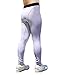 Lanbaosi Boys & Girls Sports Thermal Compression Base Layer Legging/Tights White 7