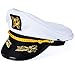 Tigerdoe Mini Hat Headbands - Yacht Captain Costume Headbands (2 Pack)