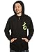JINX World of Warcraft: Legion Crossed Warglaives Men's Gamer Zip-Up Hoodie, Black, Medium