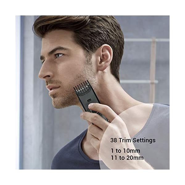 Xmate Quik Cordless Trimmer, 0.6mm Precision, USB fast Charging, 120