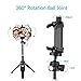 Wevon Selfie Stick, 40 inch Extendable Phone Tripod Stand with Bluetooth Remote Shutter Compatible with iPhone 12 11 Pro Xs Max Xr X 8 7 Plus, Android, Samsung Galaxy S20 S10 S9 and More, Lightweight