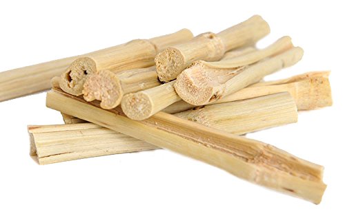 Natural Sweet Bamboo Sticks Teeth Chews for Rabbits Chinchilla Guinea Pigs Sugar Gerbils and More Small Pets (200g)