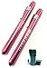 Penlight (Pink) Oak-Lite's 2018 Nurse Graduation Gift Penlight (2 Pack and AAA Batteries included) with Pupil Gauge and Pocket Clip. Perfect Gift for Doctors EMTs and Nursing Students
