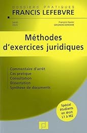 Méthodes d'exercices juridiques
