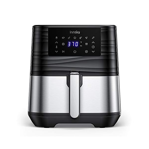 Innsky Air Fryer XL 5.8 QT, 【2022 Upgraded】 11 in 1 Oilless Air Fryers