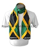 Jamaican Flag Print Scarf 64