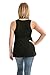 Kindred Bravely Ultra Soft French Terry Nursing Tank Top for Maternity / Breastfeeding (Black, XXL)