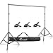 ShowMaven Background Stand, 6.5ftx10ft Adjustable Photo Backdrop Stand with Carry Bag for Photography Photo Video Studio, Photography Studio, Birthday Party