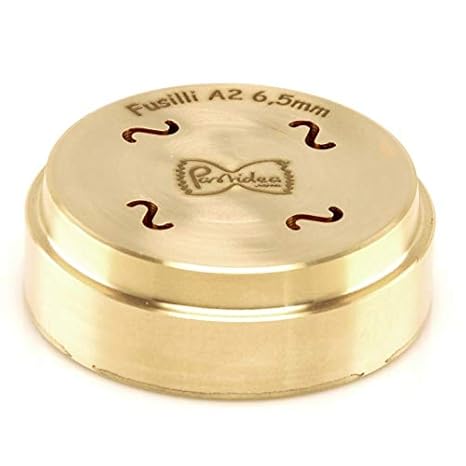 Teigwareneinsatz für Kenwood AT910 KAX 910 und Philips Pastamaker Matrize (Fusilli A2 6,5 mm Fusillini)