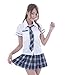 SSJ:Japan School Uniform Dress Cosplay Costume [US size 0,2,4,6,8] Tartan Check