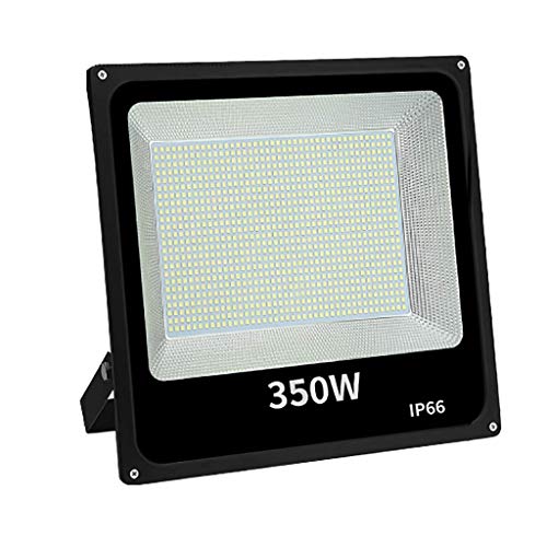 M-zmds 350W LED Flood Light, IP66 Waterproof, 4800lm, Halogen Bulb Equivalent Outdoor Super Bright Security Lights, 5000K Daylight White, Floodlight Landscape Wall Lights