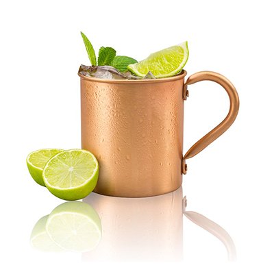 VT BigHome 450ml 16.0oz 100% Copper Mug Mule Durable Coppery Beer Mugs Coffee Mug Milk Cup Pure Copper Cup Drinkware