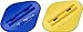 Clip2Keep Starter Kit - 10 Spray Can Straw Holders with 2 Extra Straws - Plastic Clip with Self-Adhesive Pad (5 Blue/5 Yellow) for Corrosion Inhibitor, Silicone Spray, Lock and Bike Chain Lubricant