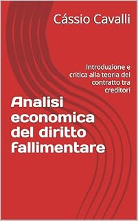 Livro Analisi economica del diritto fallimentare: introduzione e critica alla teoria del contratto tra creditori