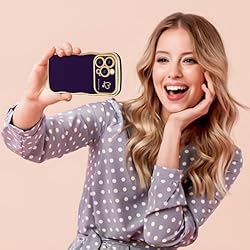 Hython for iPhone 15 Pro Max Case Cute Curly Wave