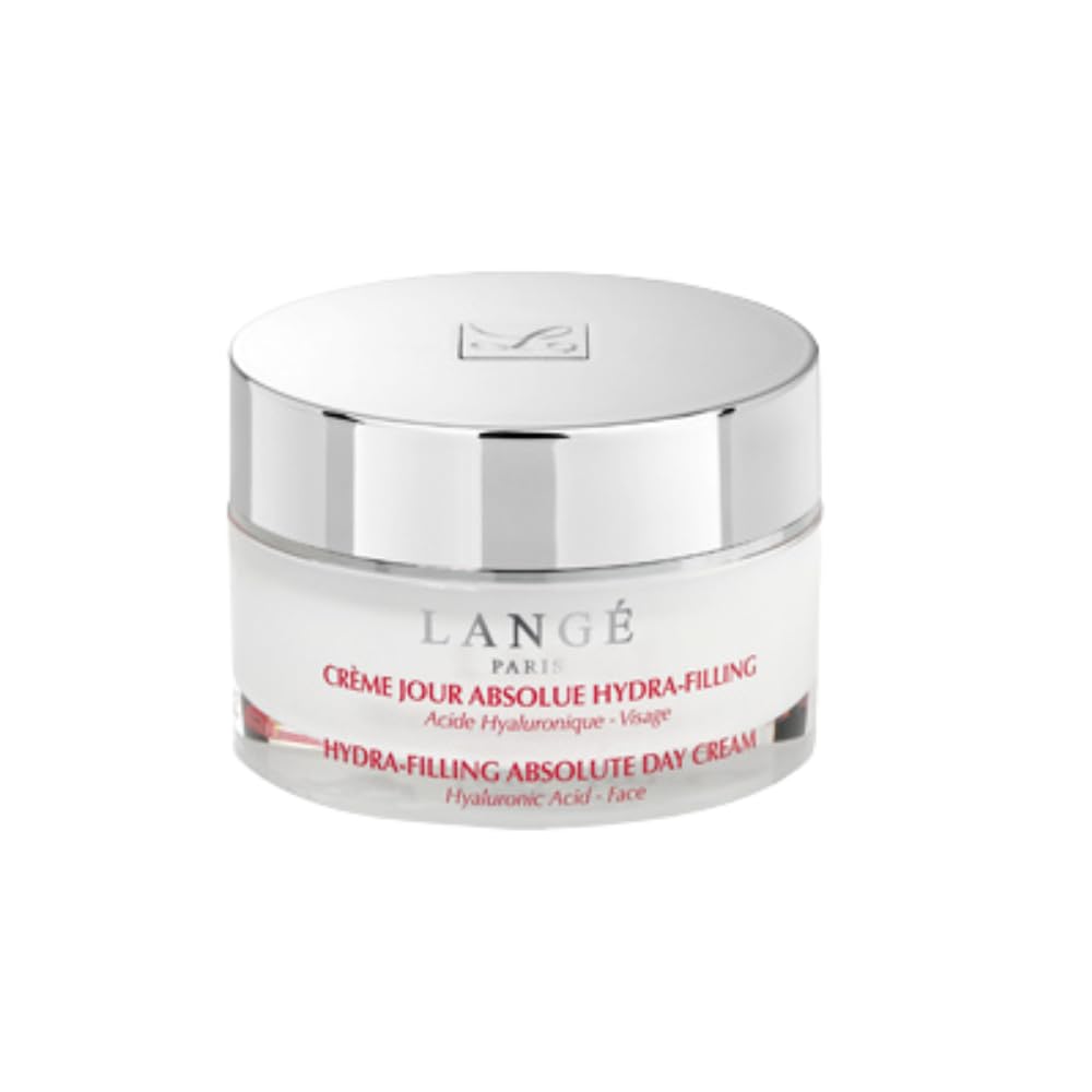 Lange Hydra-Filling Soft Day Face Cream - Intense Hydration - Nourishes And Soothes - Gives Skin Elasticity And Firmness - Protects Skin Against Harmful Effects - Hyaluronic Acid Formula - 1.7 Oz