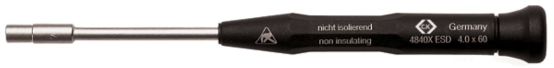 Best Price Square ELECTRONIC NUT SPINNER ESD, 5.0 T4840XESD50 By CK TOOLS — image 1