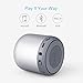 Soundcore Anker Mini, Super-Portable Bluetooth Speaker with FM Radio, 15-Hour Playtime, 66 ft Bluetooth Range, Enhanced Bass, Noise-Cancelling Microphone - Black