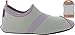 FitKicks Shoes with FitWrist Wallet (Grey / Lavender)