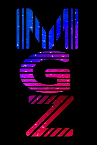 MGZ Vertcal Notebook: MGZ Vertical, MGZ Logo, MGZ Lined Notebook, MGZ Journal, MGZ Galaxy Notebook ,Lined Notebook 6x9 /110 lined Pages