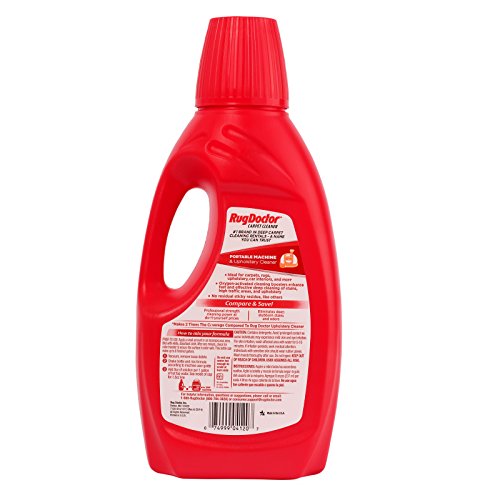 Rug Doctor Upholstery Cleaning Solution, Medium, 32 oz, Red Pricepulse