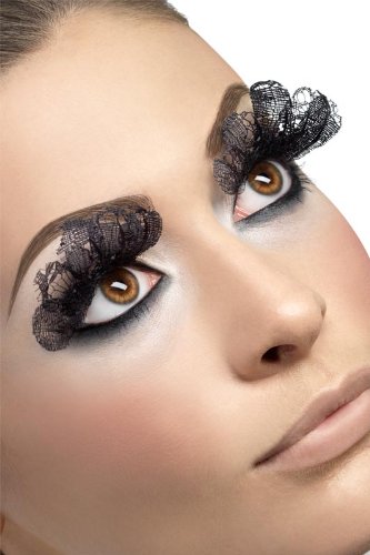 Fever Women's Eyelashes Large Lace Contains Glue In Display Box