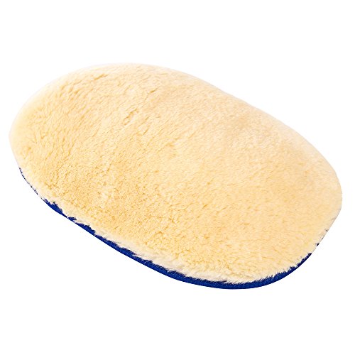 FMS Absorbent Synthetic Wool Wash Mitt,Universal Scratch-Free, Lint-Free Car Wash Pad for Automotive Cleaning, Waxing, Polishing (Blue) - Thumbnail 6