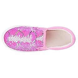 Toandon Toddler Girls Canvas Loafer Shoes Sneakers