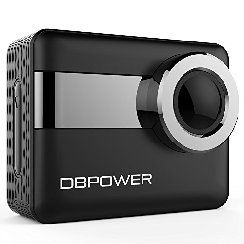 Dbpower n6 4k wifi action camera, 2.31" lcd touchs…