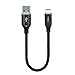 iMangoo USB C Charging Cable, 1ft Short USB 3.0 Type C Cable Rapid Data Sync Cord Durable Nylon Braided Fast Charging Cable for Samsung Galaxy Note 10 Plus S10 S9 S8 HTC Huawei Nintendo Switch Black