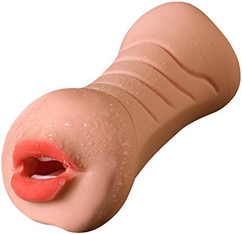 O-ral tongue stimulator tongue Men masterbrators realistic Silicone Six Things for Male,Massage cup with women skin feeling,flesh Best trainning tool for adult men,T shirt