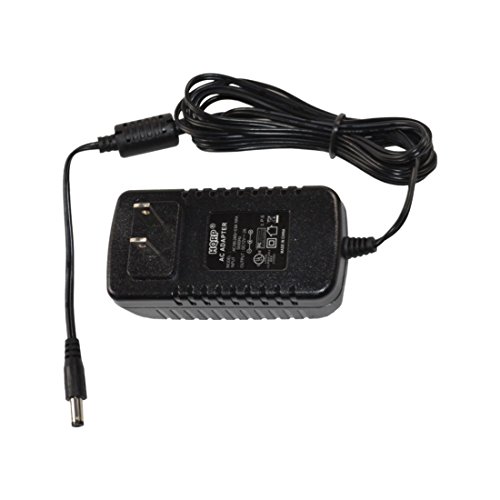 HQRP AC Adapter/Power Supply for Yamaha PSR-175 / PSR175 / PSR-262 / PSR262 Keyboards Replacement [UL Listed] plus HQRP Euro Plug Adapter
