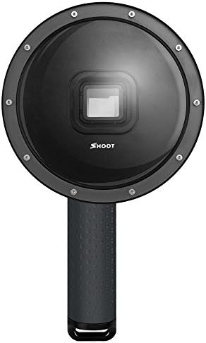 PinRui 6 Inch Dome Port Underwater Diving Lens Cover Waterproof for GoPro Hero 5 Black Underwater Photography Over Under Shot