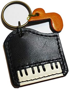Crafta コインが入るピアノキーホルダー 黒 オレンジ Tarunniketanpublicschool Com