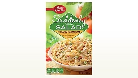 Betty crocker suddenly pasta salad pasta seas creamy parmesan (016000169203)