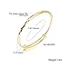 Tiffinys Jewelry Adjustable Smooth Classic Cars Sliding Opening Flower Bracelets 18k Gold Bracelets for Women