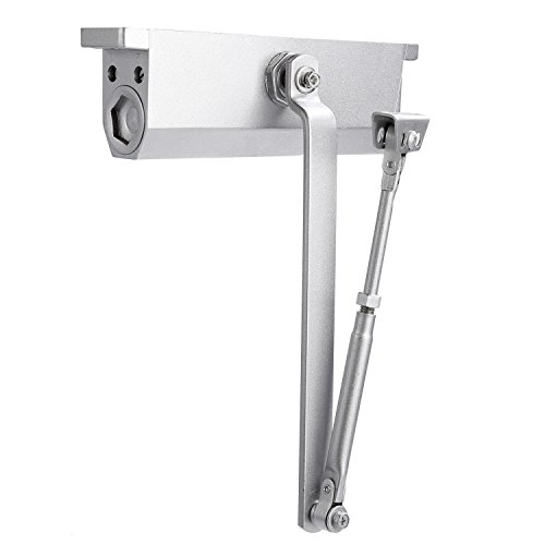 Modrine Automatic Door Closer Heavy Duty for Commercial and Residential Use Grade 1 Aluminum Alloy Door Close, for Larger Door Weight 176-242lbs