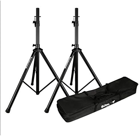 堅牢なスチール製スピーカーは高さ調節可能フロア三脚プロジェクターイーゼルオーディオトライアングル