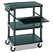 Safco Products 8929BL Multimedia Projector AV Cart, Black