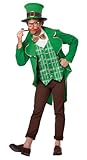 California Costumes Men's Lucky Leprechaun Adult, Green/Brown, Medium