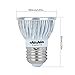 ChiChinLighting 1-Pack E26 E27 Par16 5W LED Spotlight Bulb LED Reflector Bulb Light 400lm Warm White 2850K 60 Degree Lighting Beam Angle Frosted Style Lense