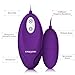 EROCOME Silicon Wired Control 12 Frequency Love Bullet egg for Women and Couple