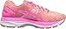 ASICS Women's Gel-Nimbus 18 Running Shoe, Peach Melba/Hot Pink/Guava, 11 M US