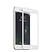 mophie 3D Glass Screen Protector - iPhone 7 Plus – Complete Screen Coverage For Maximum Protection – White
