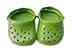 LIME GREEN CLOGS FOR AMERICAN GIRL DOLLS