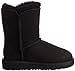 UGG Kids Girl's Bailey Button (Big Kid 2) Black, 5 Big Kid M